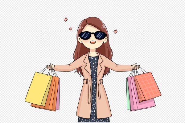 шоппинг женщина