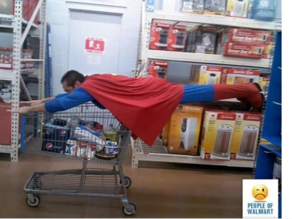 странные покупатели в американских супермаркетах