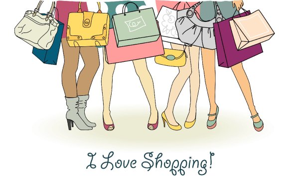 шоппинг рисунок