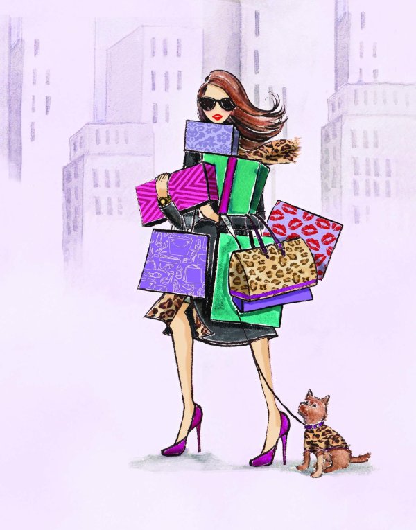 модные рисунки