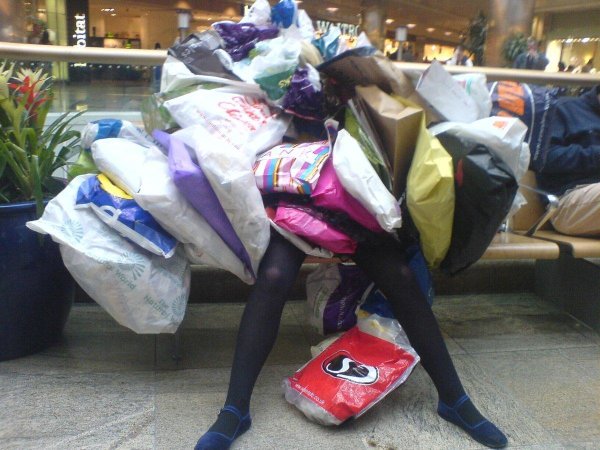 куча одежды