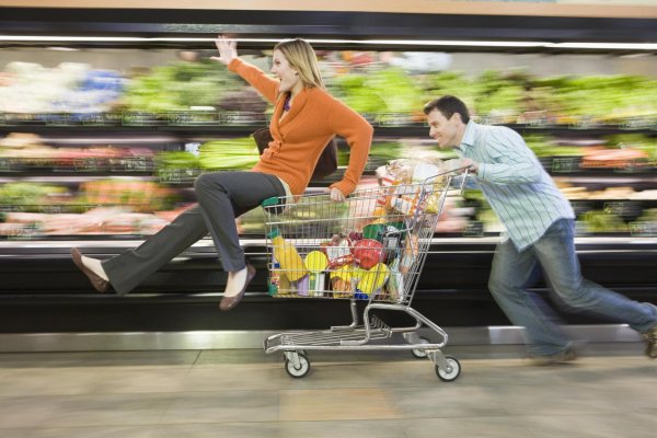 тележка супермаркета