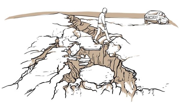 рисунок дорога