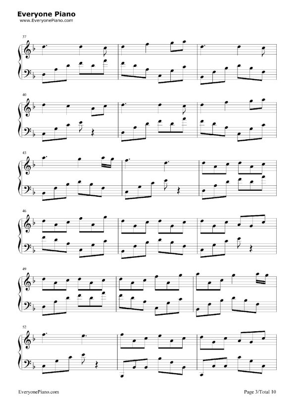 ноты для фортепиано