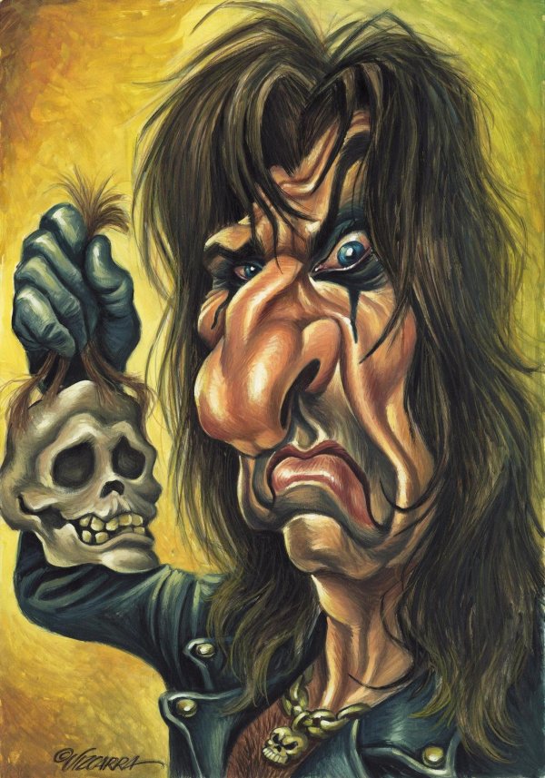 элис купер шарж