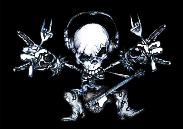 крутой скелет