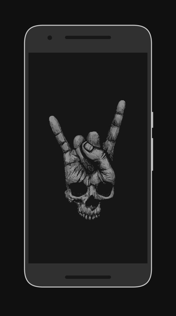 череп с факом