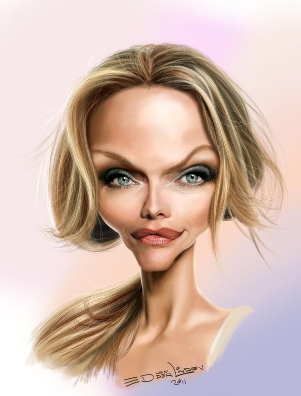 карикатура знаменитостей