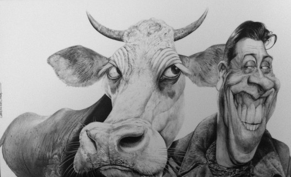 корова иллюстрация