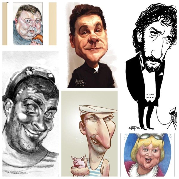 сатирические образы человека