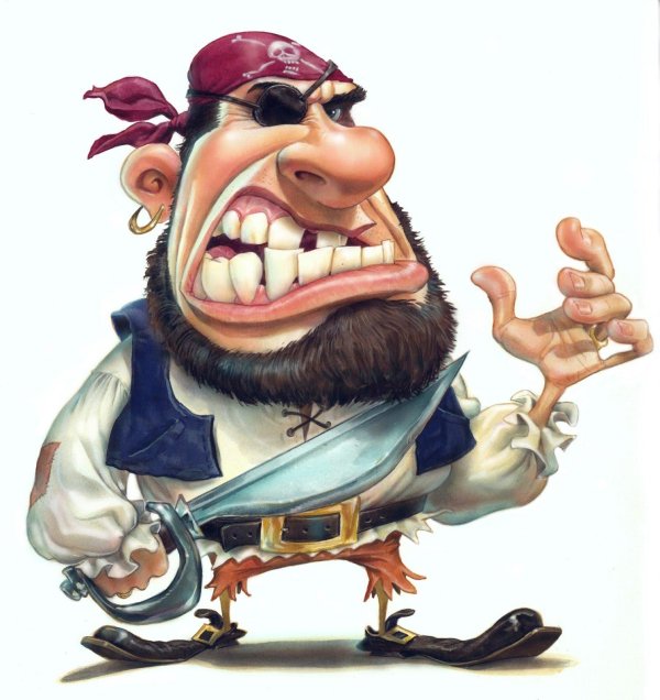 пират мультяшный