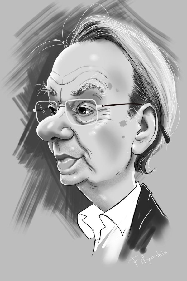 шаржи на писателей