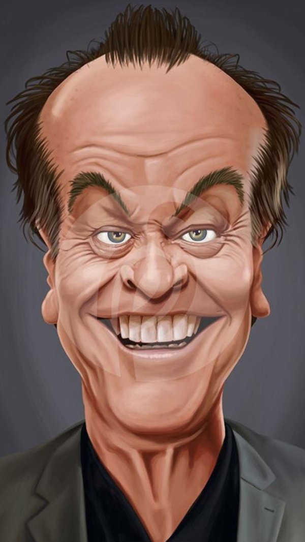 джек николсон портрет