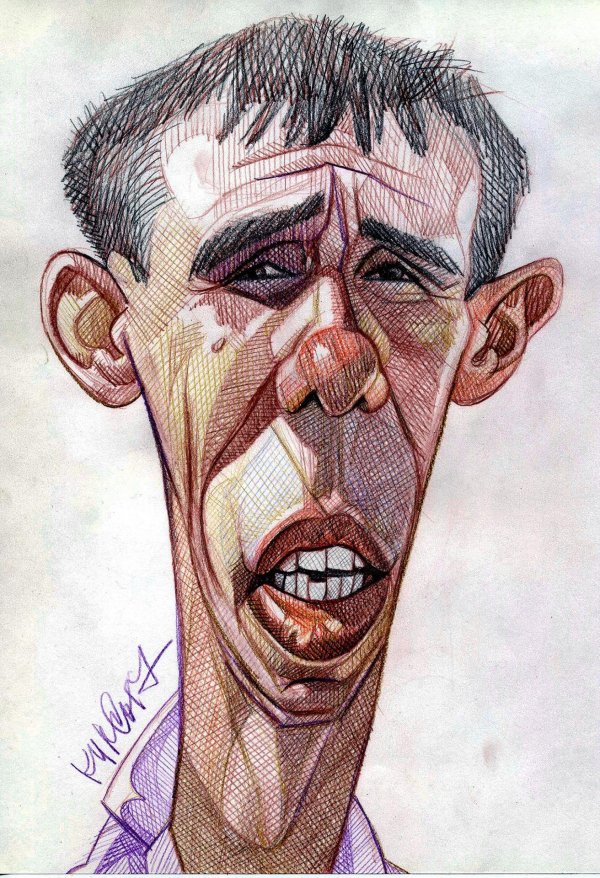 барак обама карикатуры