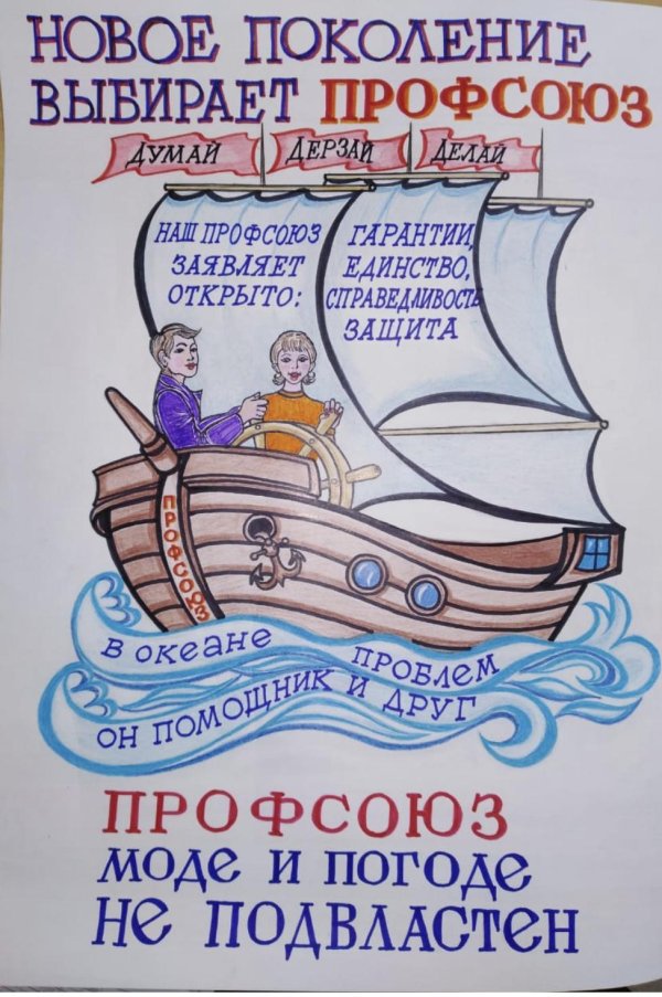 профсоюзные плакаты