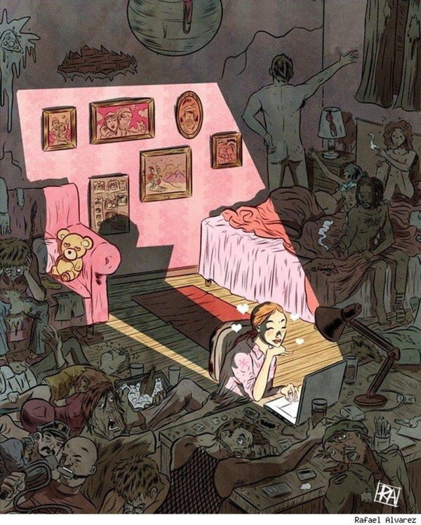 психоделические рисунки