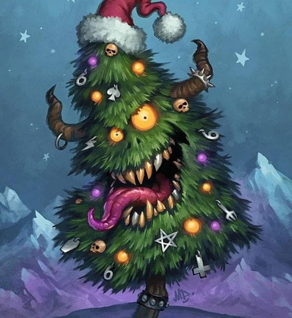 новогодние монстры