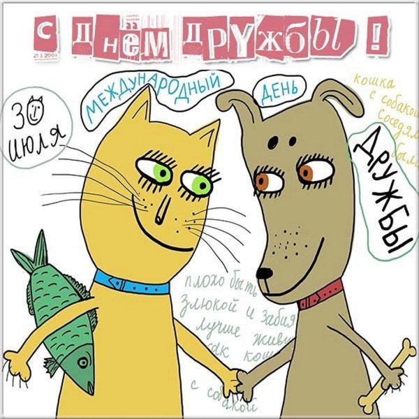30 июля день дружбы