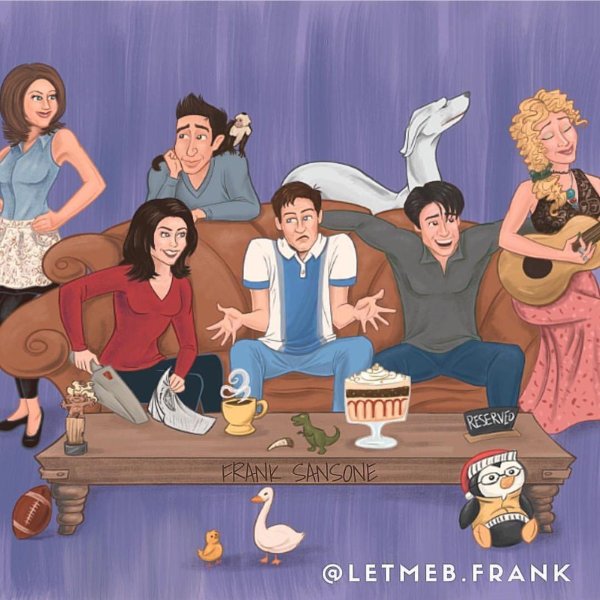 арты из сериалов