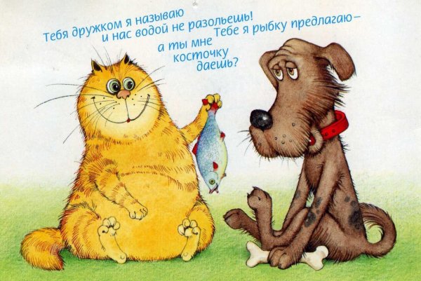 веселые иллюстрации