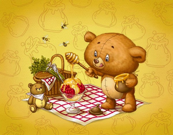 медовый мишка