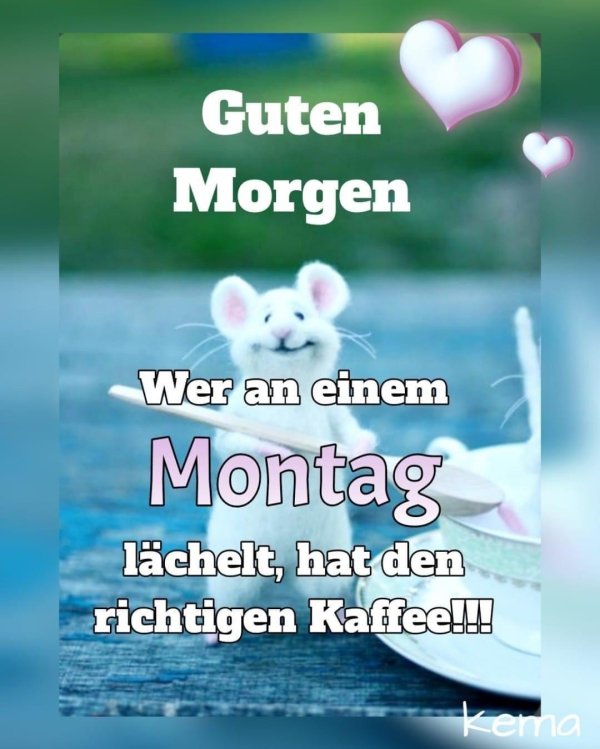 guten morgen montag