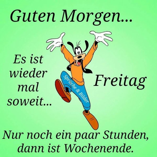guten morgen freitag