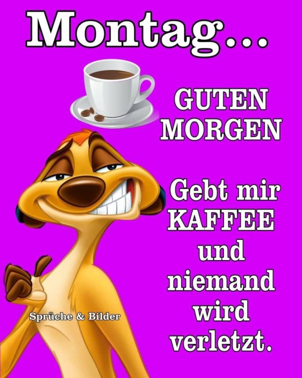 guten morgen montag