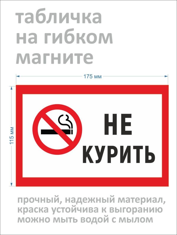 таблички на магнитах