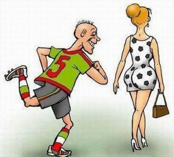 рисунки футболиста