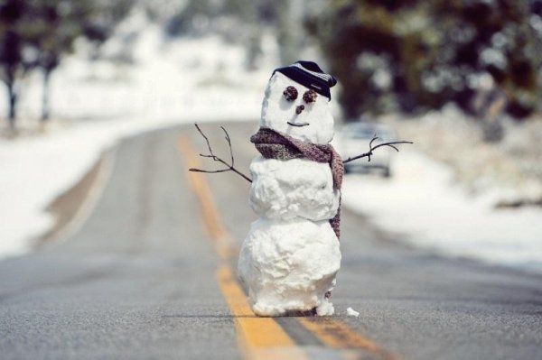 креативные снеговики