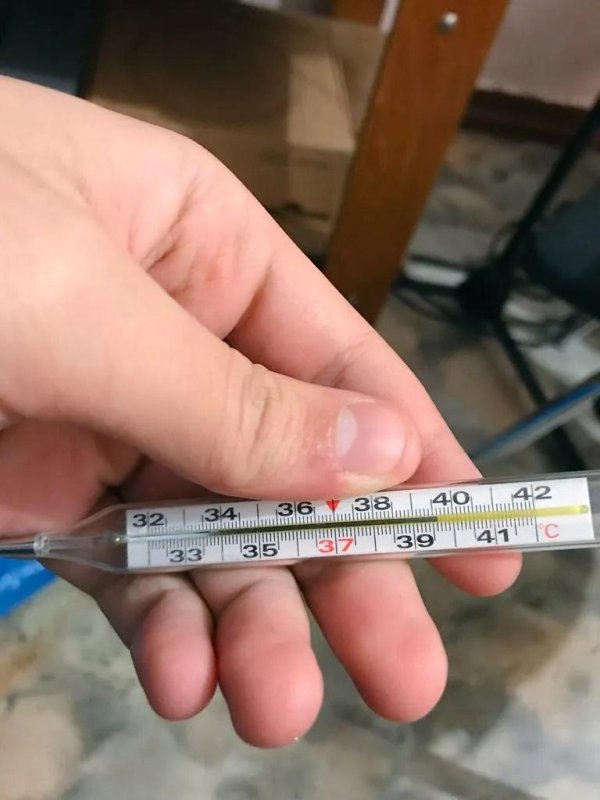 градусник ртутный 38 и 2