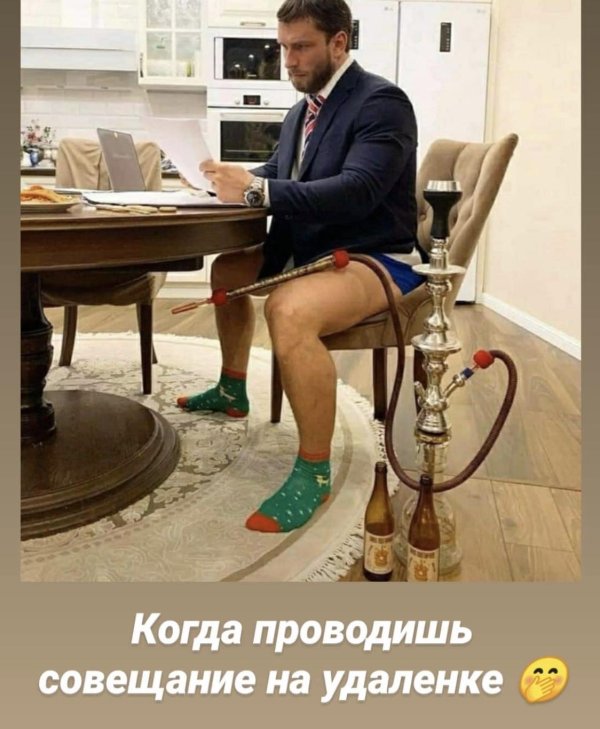 удаленка прикол