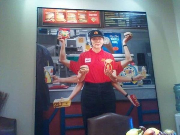 свободная касса макдональдс