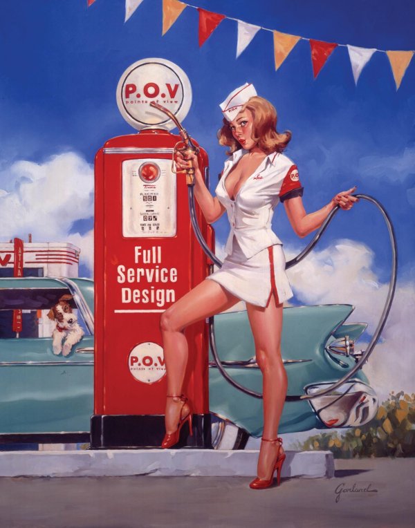 ретро плакат