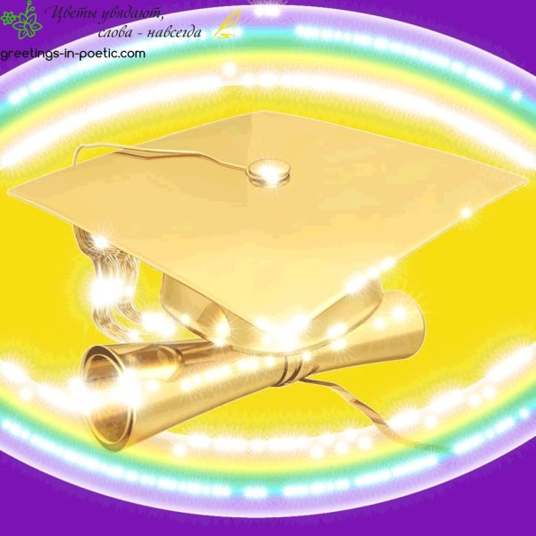 открытка выпускнику вуза