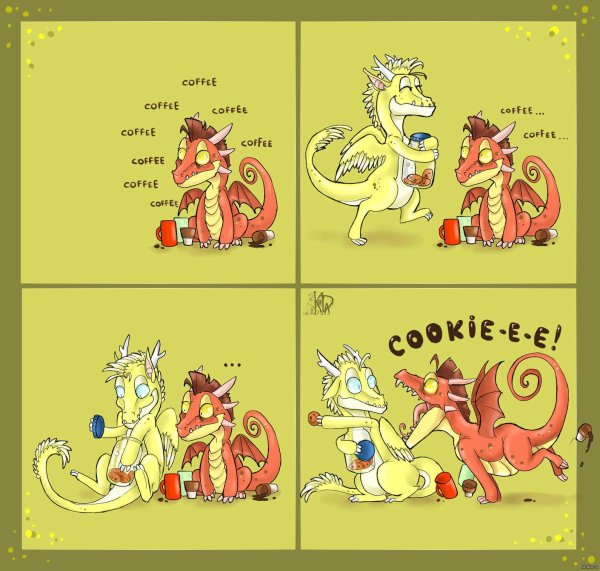 комиксы с драконами koda