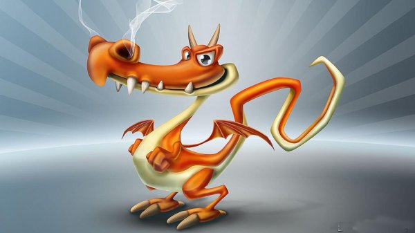 смешные дракончики