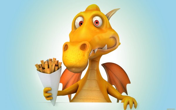 мультяшные драконы