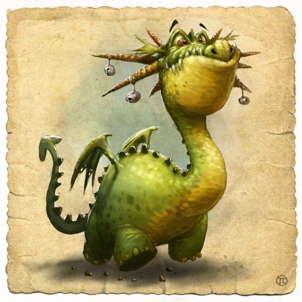 мультяшные драконы