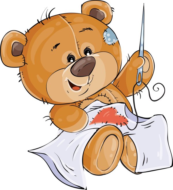 медвежата рисунок