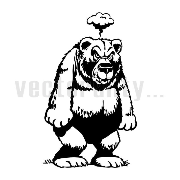 медведи рисунки