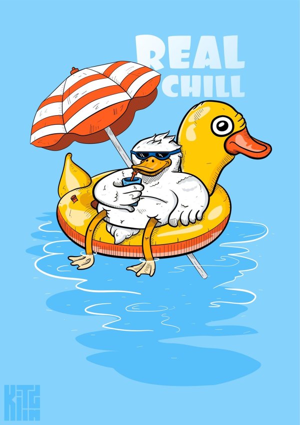 рисунки утка