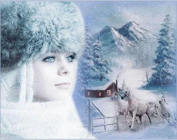 девушка метель