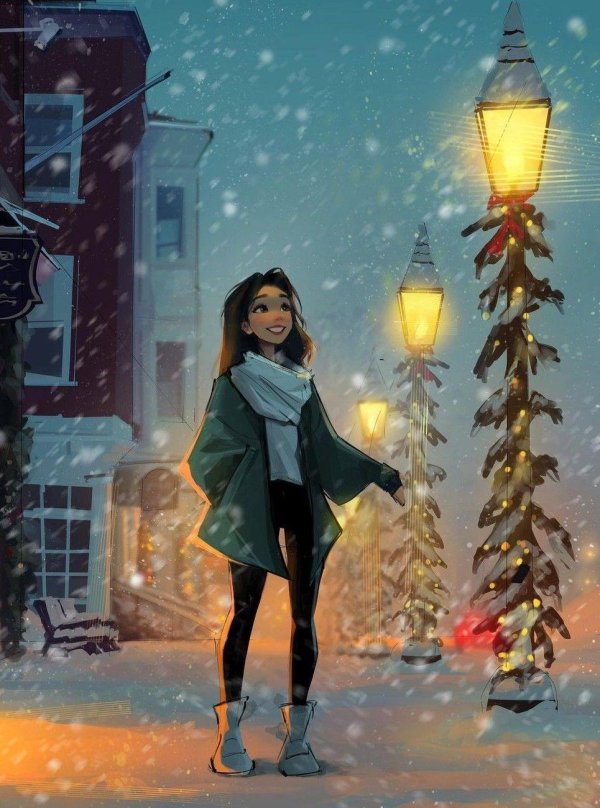 рождественская картина