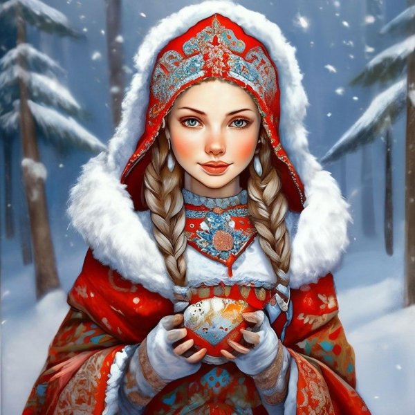 снегурочка рисунки