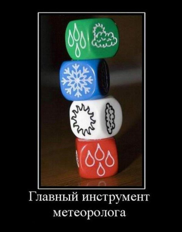 кубики метеоролога