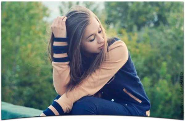 девушка волосы