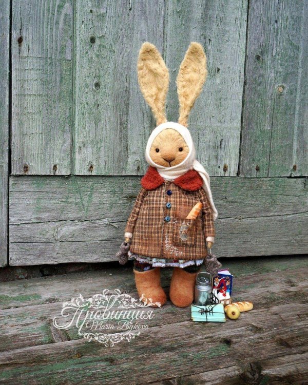 кролики ручной работы