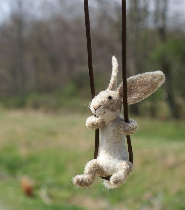 валяние качели